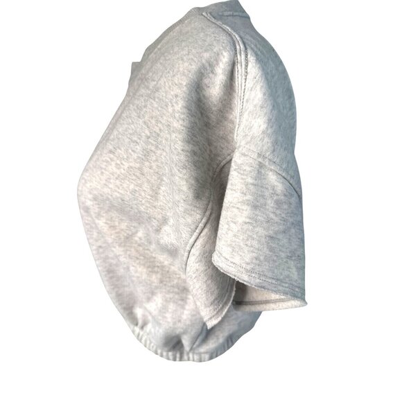 DSG Twitch + Allison Gray Cropped Short Sleeve Sweatshirt M - Picture 3 of 8